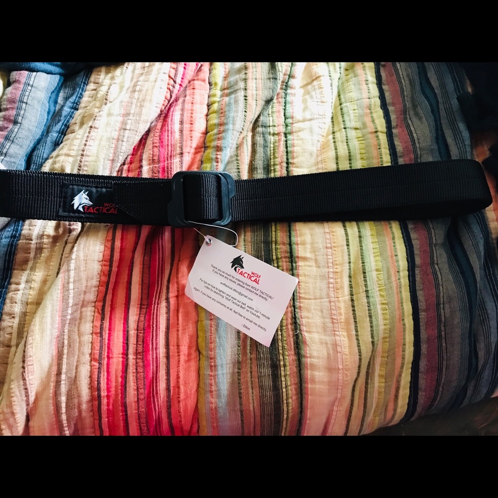 Wolf Tactical size small belt
